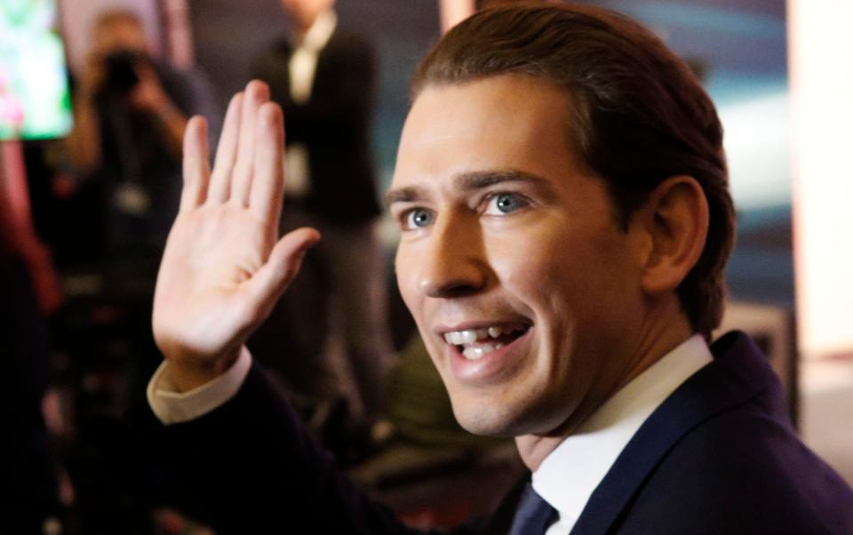  Sebastian Kurz, Austria's conservative People's Party, is s on track to become the country's next leader after an election