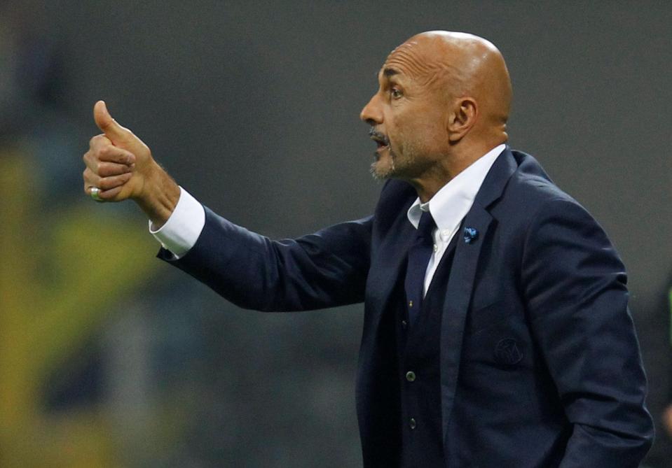 Luciano Spalletti of Inter Milan will enter the game on a high following their victory over fierce rivals AC Milan