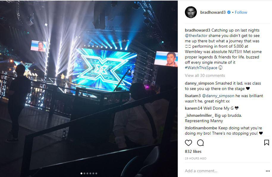 Brad took to Instagram to explain his absence