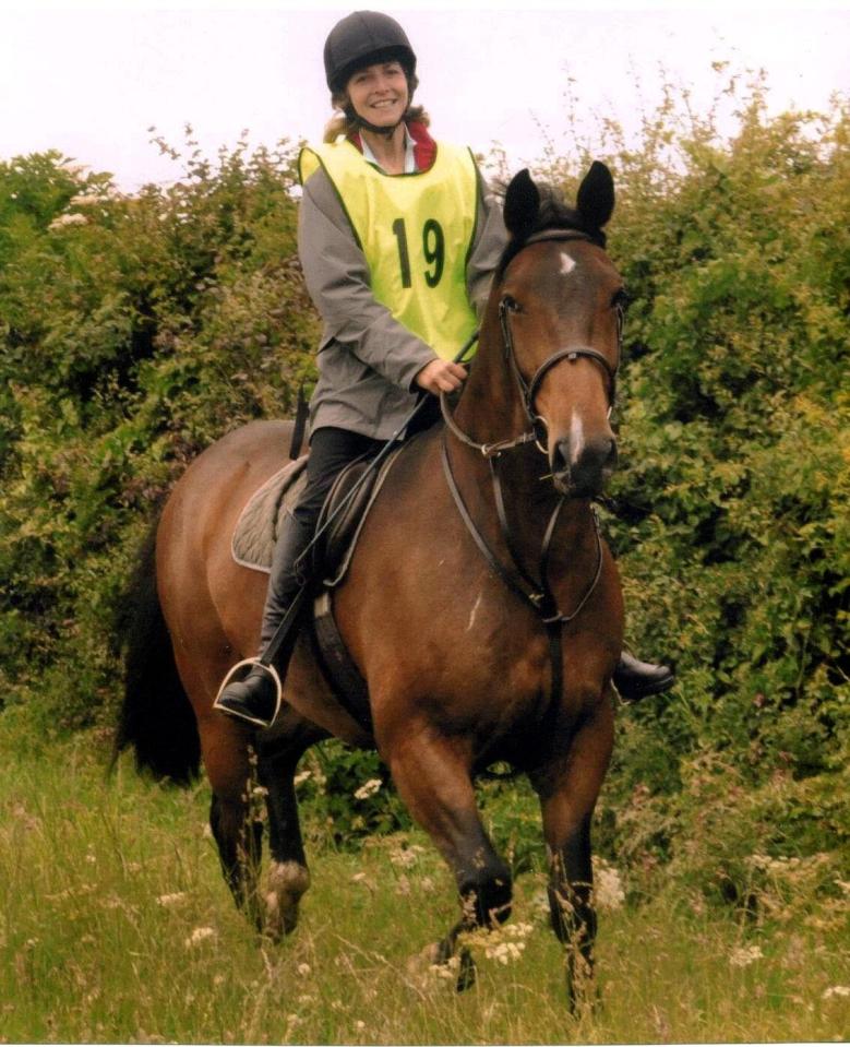  Mandy was a keen horse rider