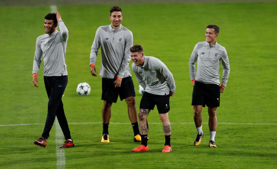 Liverpool are preparing to take on Maribor in the Champions League