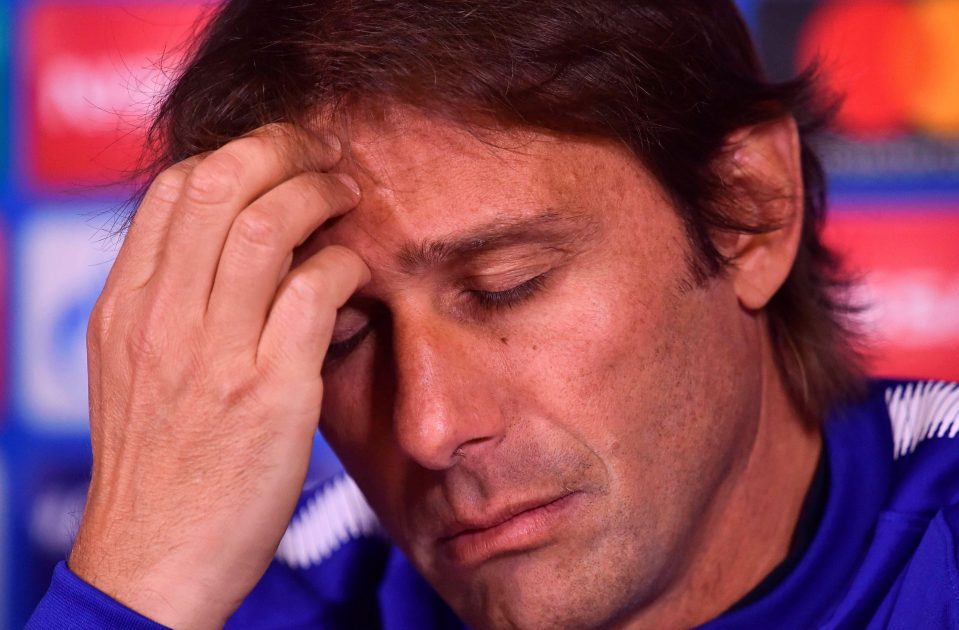  Antonio Conte says a slim squad and the fact three key players are not used to playing three games in a week could damage the hopes of Chelsea