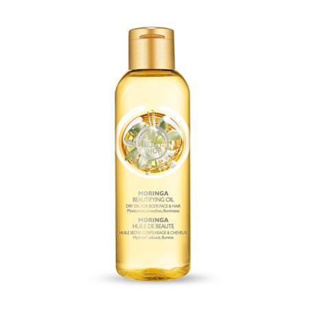  TRY: Moringa Beautifying Oil, £11, The Body Shop