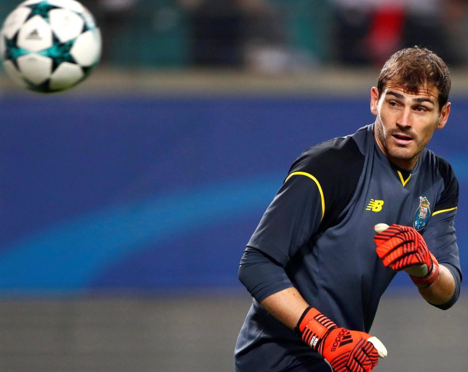 Iker Casillas finds himself on the bench at FC Porto