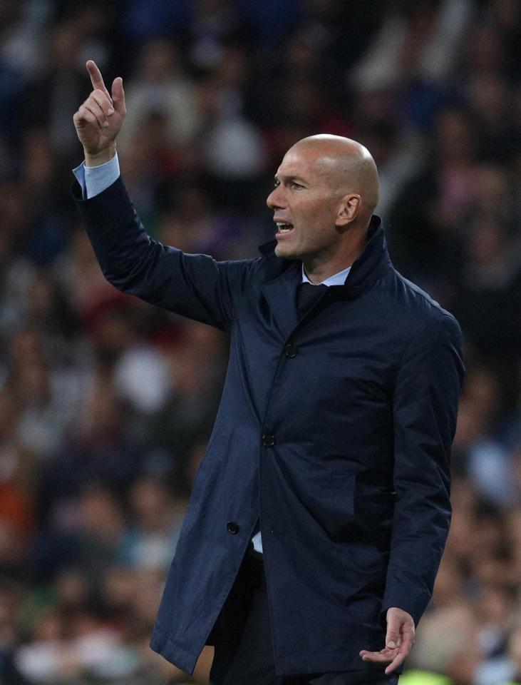  Zinedine Zidane and Madrid are confident they will sign the striker next summer