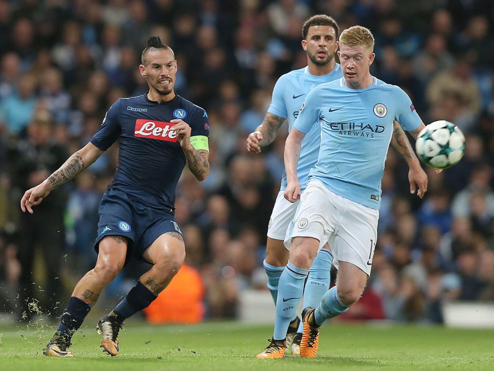 Kevin De Bruyne again showed he is one of the top players in Europe on current form