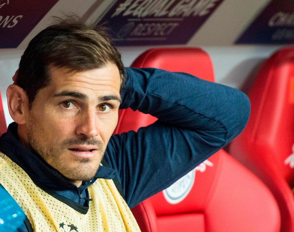  Benched Casillas didn’t train with the energy the Porto coach demanded