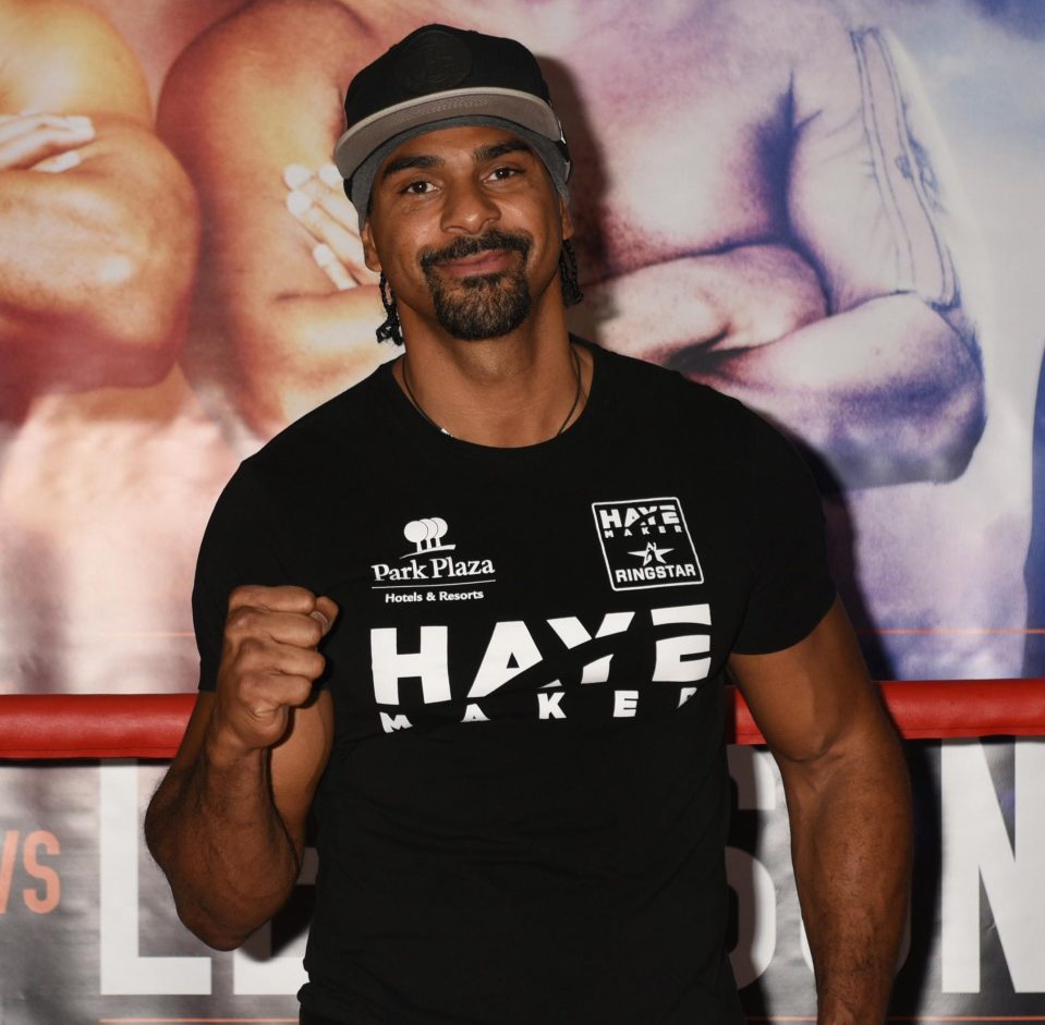  David Haye knows it is all on the line when he fights Tony Bellew on December 17