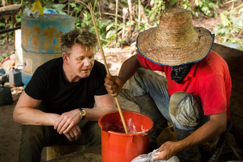  Killer crop . . . Gordon sees Colombian farmer make coke