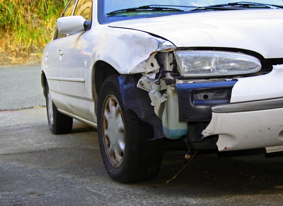  Cars with damaged bodywork can still pose a risk even if they seem alright to drive