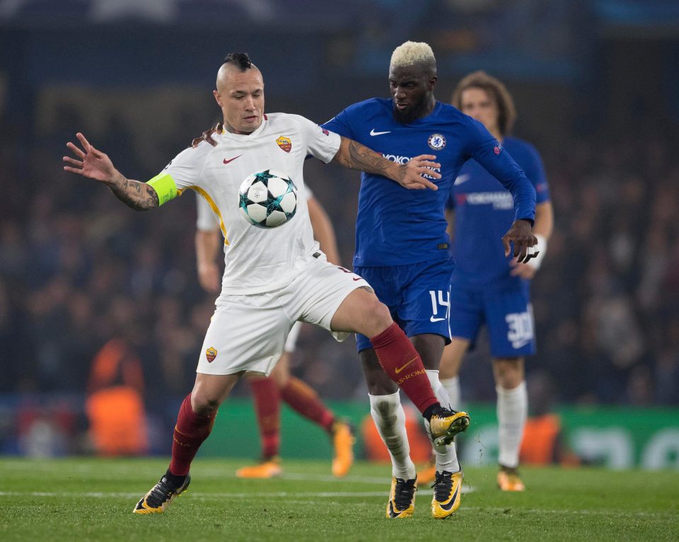 Radja Nainggolan has been chased by Chelsea and Manchester United