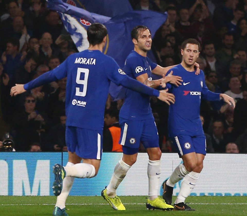 Eden Hazard rescued a point for Chelsea with his second goal of the night against Roma