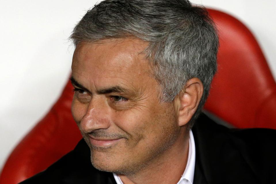 Jose Mourinho's side were in Benfica for Champions League action on Wednesday