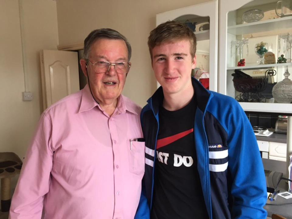  Tragic Daniel and his grandad Pat