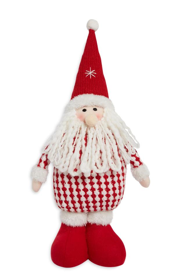  No Christmas scene would be complete without a Santa, and this plush can be yours for £6