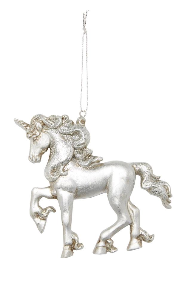  Give your Christmas a touch of magic with this unicorn hanging ornament for £1.50