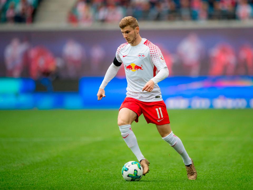  Forward Timo Werner is on the radar of top European clubs