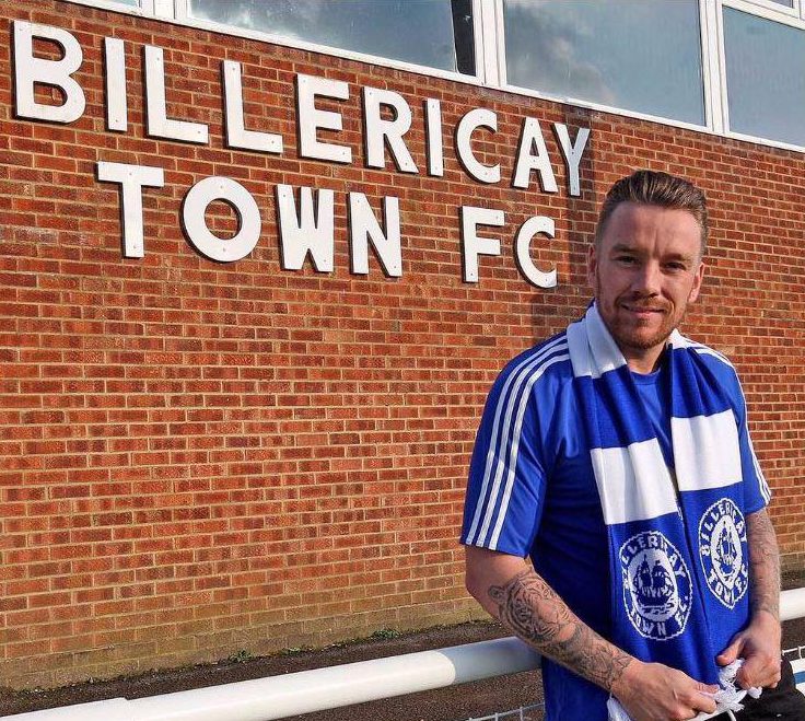  The 31-year-old is alleged to have lashed out at the boy, 16, after clashing with rival fans last April when Billericay Town lost