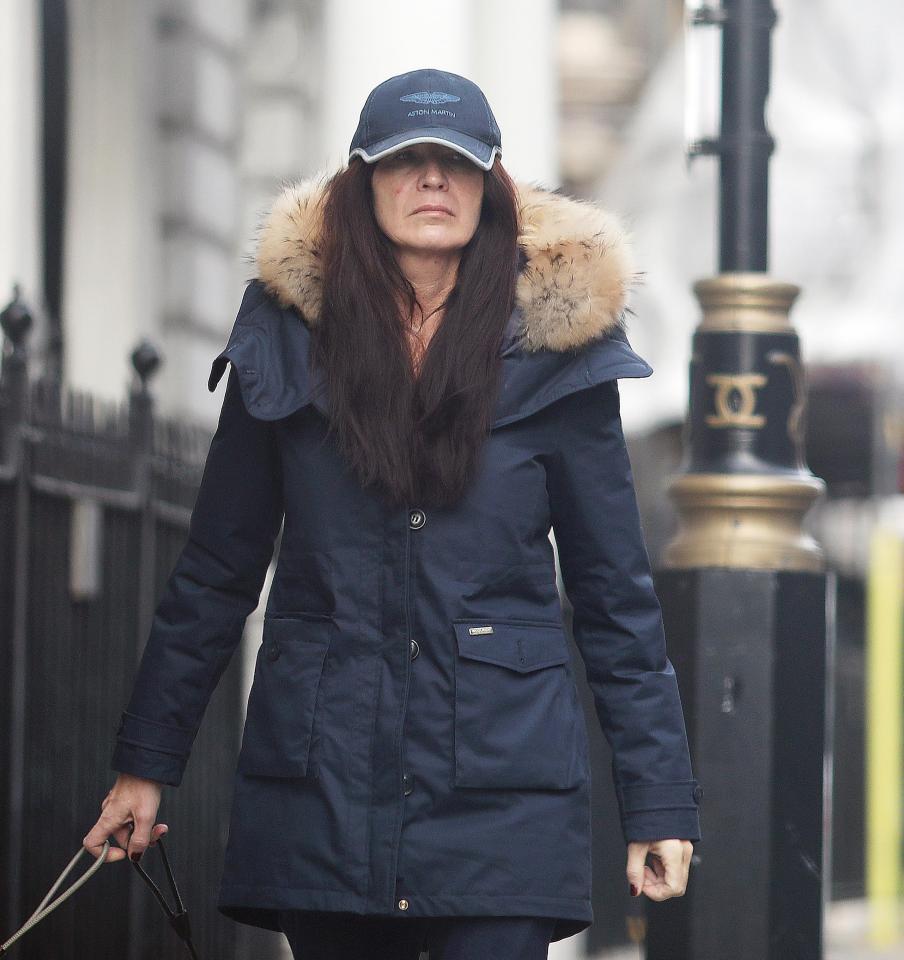  The 47-year-old was walking her dogs near her central London home