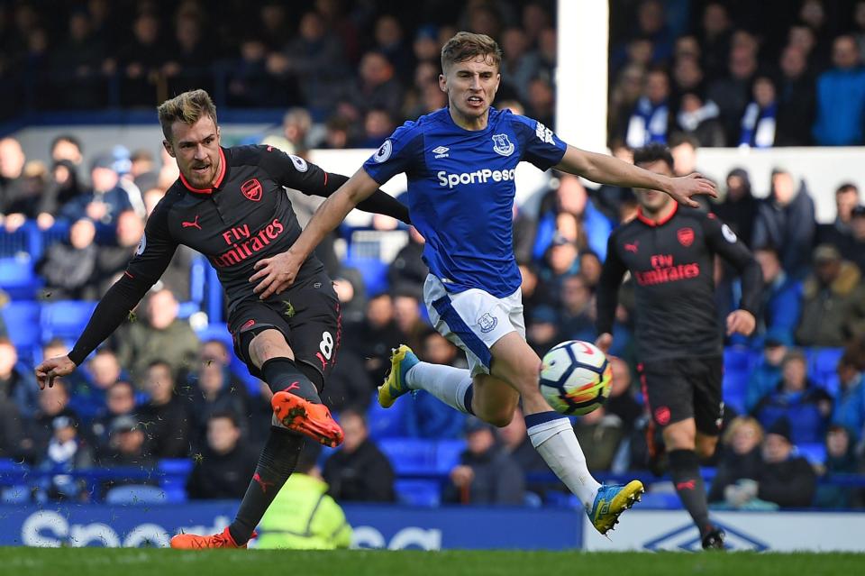  Aaron Ramsey scored in his first Arsenal match wearing his adidas boots