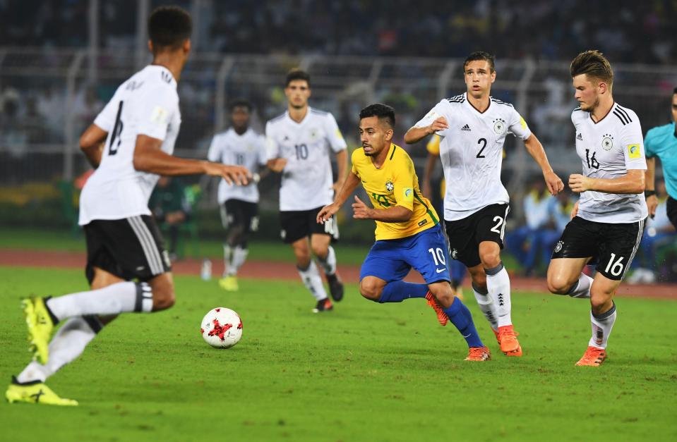  Alan has been impressing for Brazil while at the Under-17s World Cup