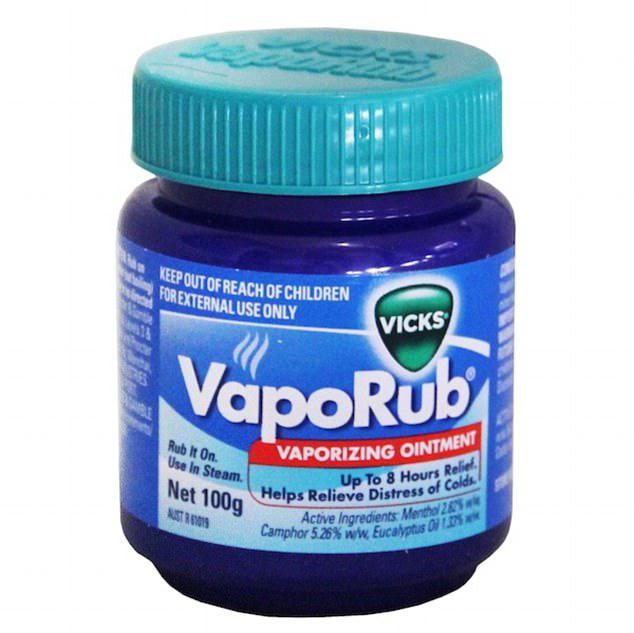  Women are being told it is OK to use Vicks VapoRub on their vagina to cleanse it and help maintain odour