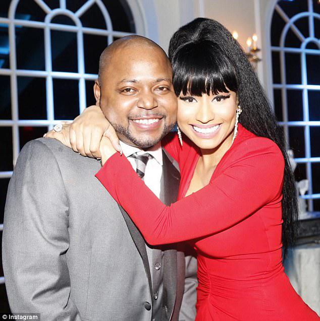  Nicki Minaj and her brother Jelani Maraj