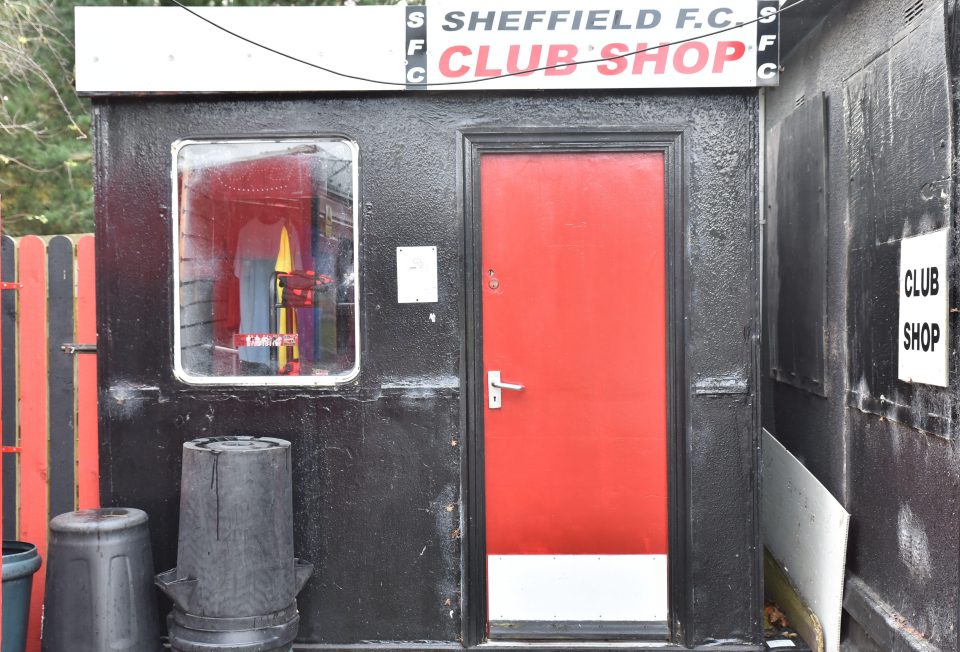  It is quite possible the Sheffield FC club shop hasn't changed too much over the years...