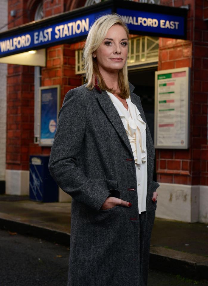  Tamzin is reprised her role in EastEnders after a 15 year break