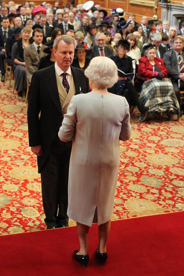 Terrence Holdforth has worked for Prince Andrew for over 20 years and received the Royal Victorian Medal