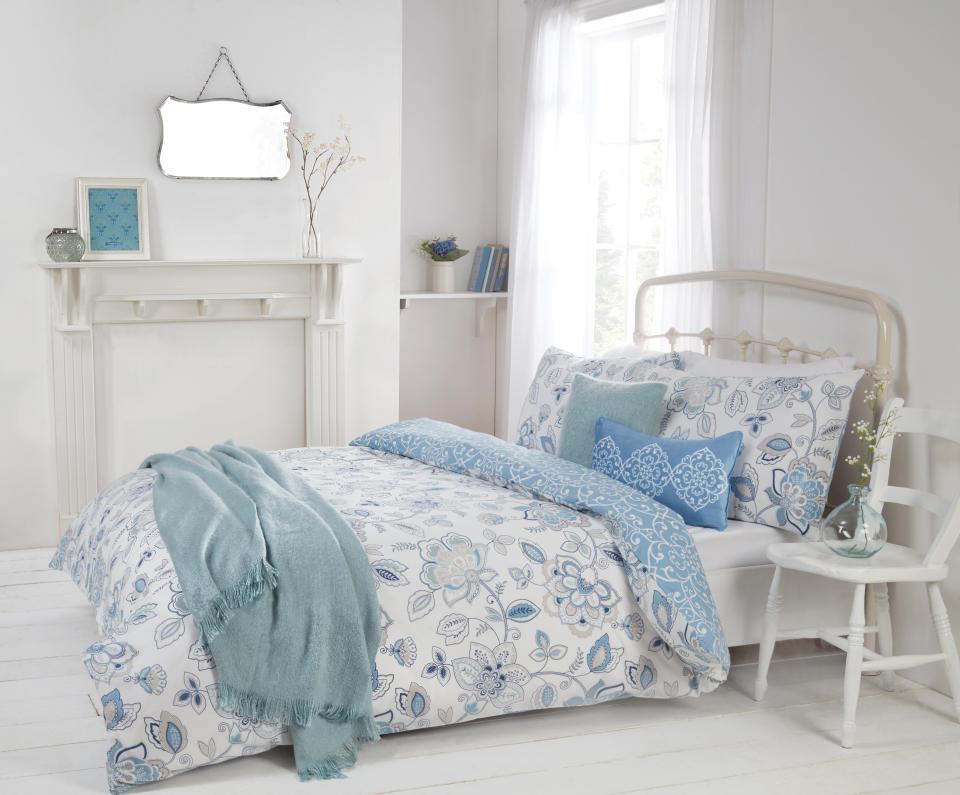  The Eliza Blue Bed Sets were originally £80 from Julian Charles