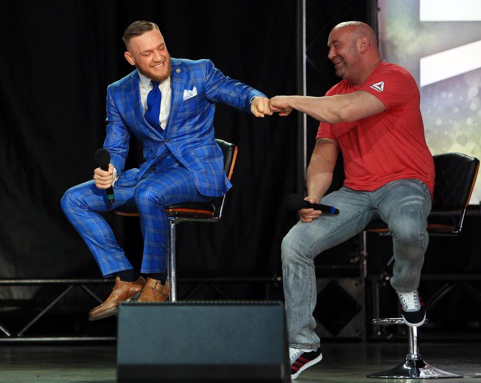  Dana White was one of the masterminds behind Conor McGregor breaking into boxing