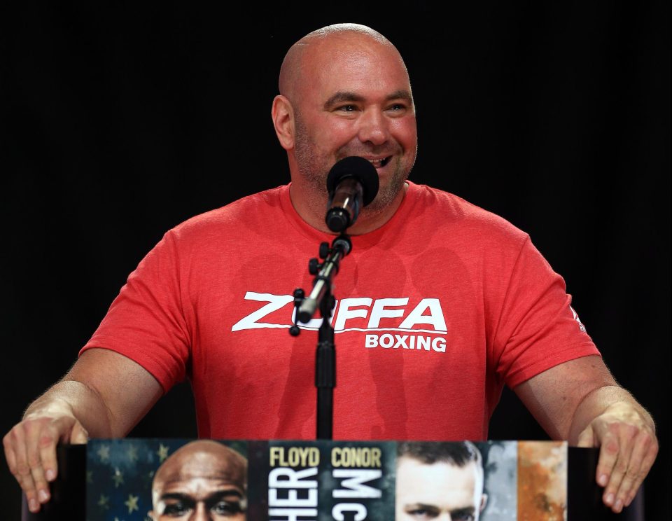  Dana White is ready to start Zuffa boxing