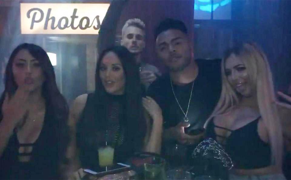  Charlotte Crosby went out with the Geordie Shore cast the other night