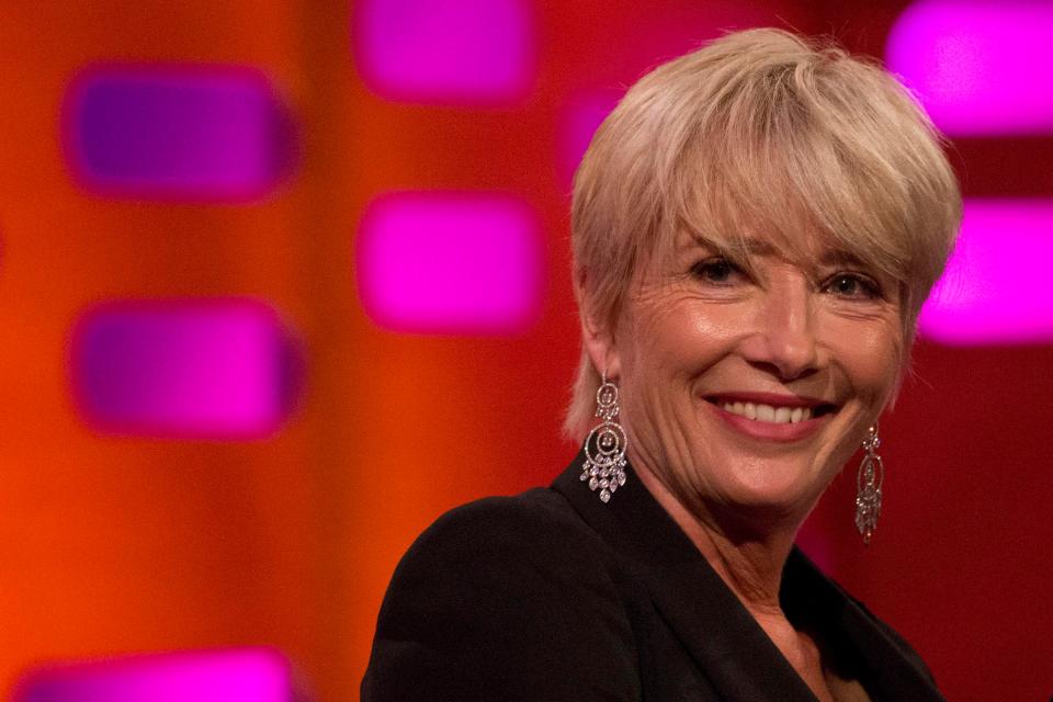  Emma Thompson will be joining in the show for a chat