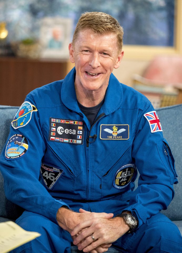  Tim returned from space in June 2016