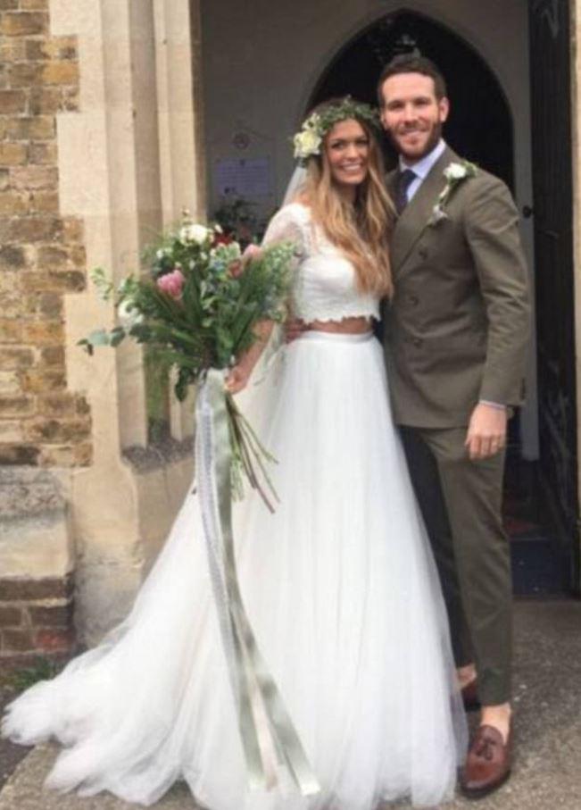  The couple became the fourth to get married from the ITV show