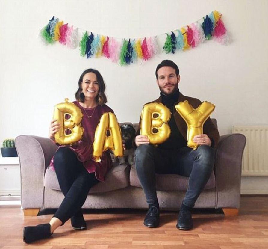  Beckie and Adam Ryan announce they are expecting their first child together