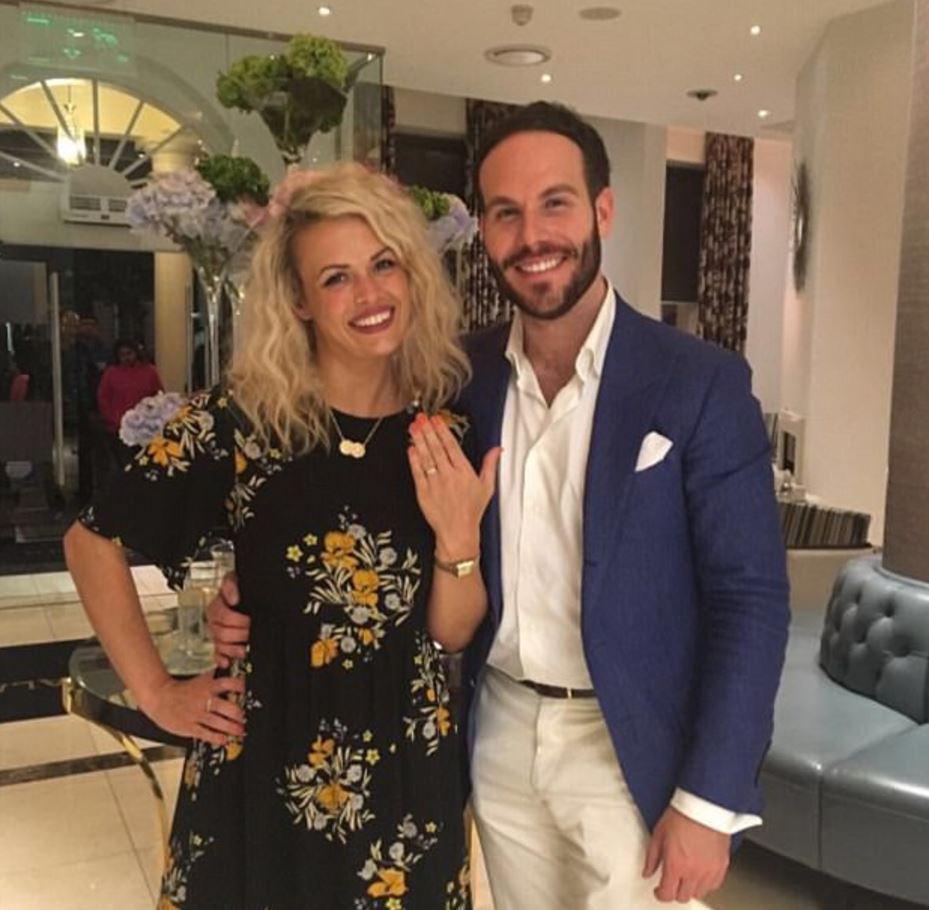  The pair got engaged six months after dating