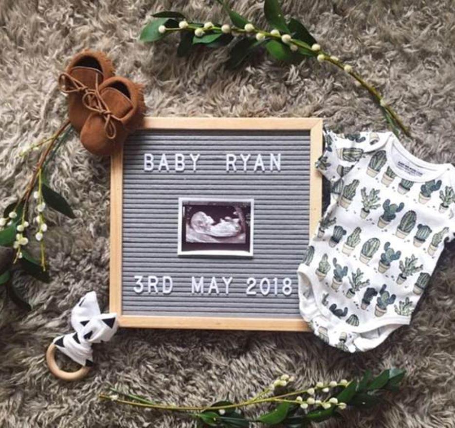  The baby announcement came on Twitter