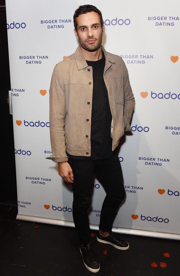  Made In Chelsea star James Dunmore was also at the bash