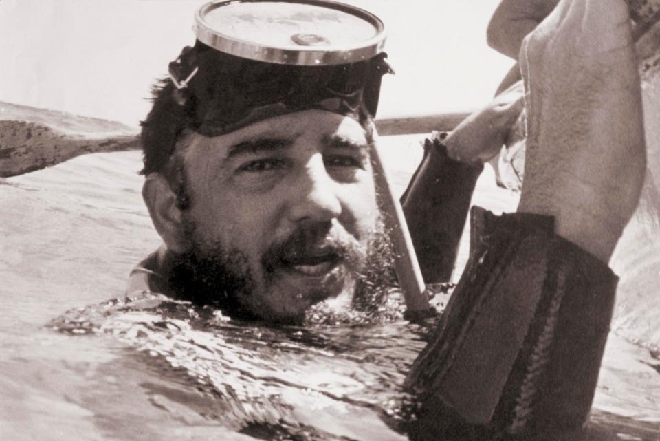  It has emerged the Americans plotted to kill the central American revolutionary by trying to contaminate his diving suit