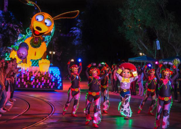 Pixar Fest also sees the return of two favourite parades featuring characters from films like Toy Story and Cars 