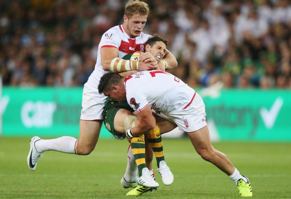 Burgess shows typical commitment with brother Tom