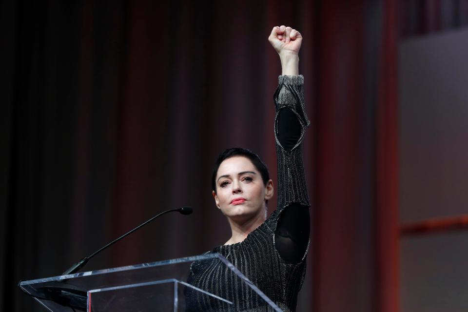 Actress Rose McGowan was among the first to accuse Weinstein 