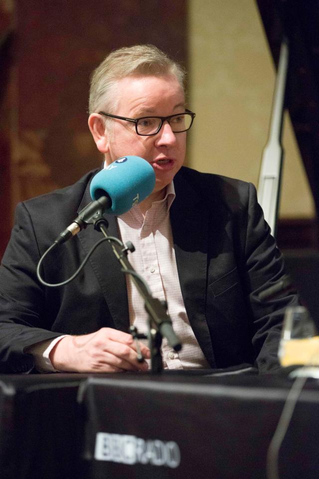  Michael Gove has been forced to apologise after making a joke about the Harvey Weinstein allegations