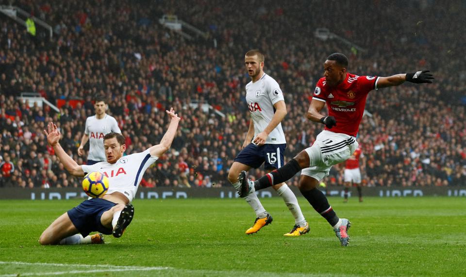 Anthony Martials late winner means Spurs are already eight points behind Man City