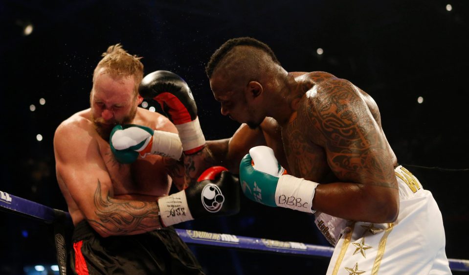  Dillian Whyte was the far better fighter as he took a solid victory