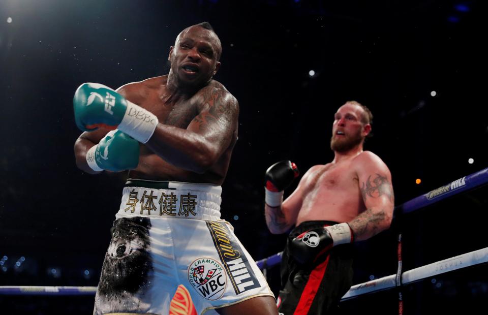  Dillian Whyte is a notoriously slow starter