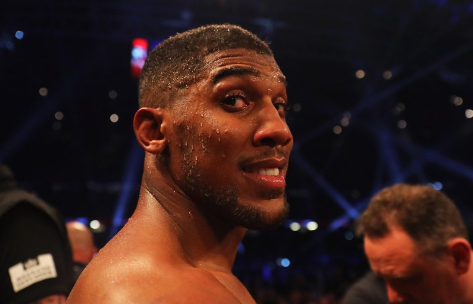  Takam hit Joshua with a second-round head-butt which he claims feels broken broken